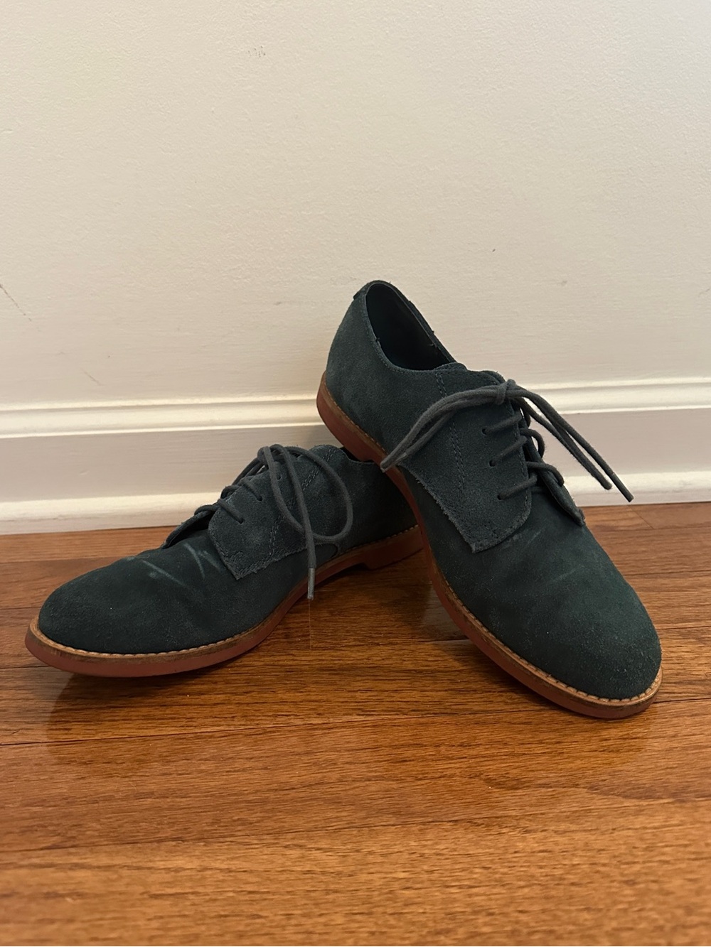 G. H. Bass & Co Blue/Green Derby Shoes